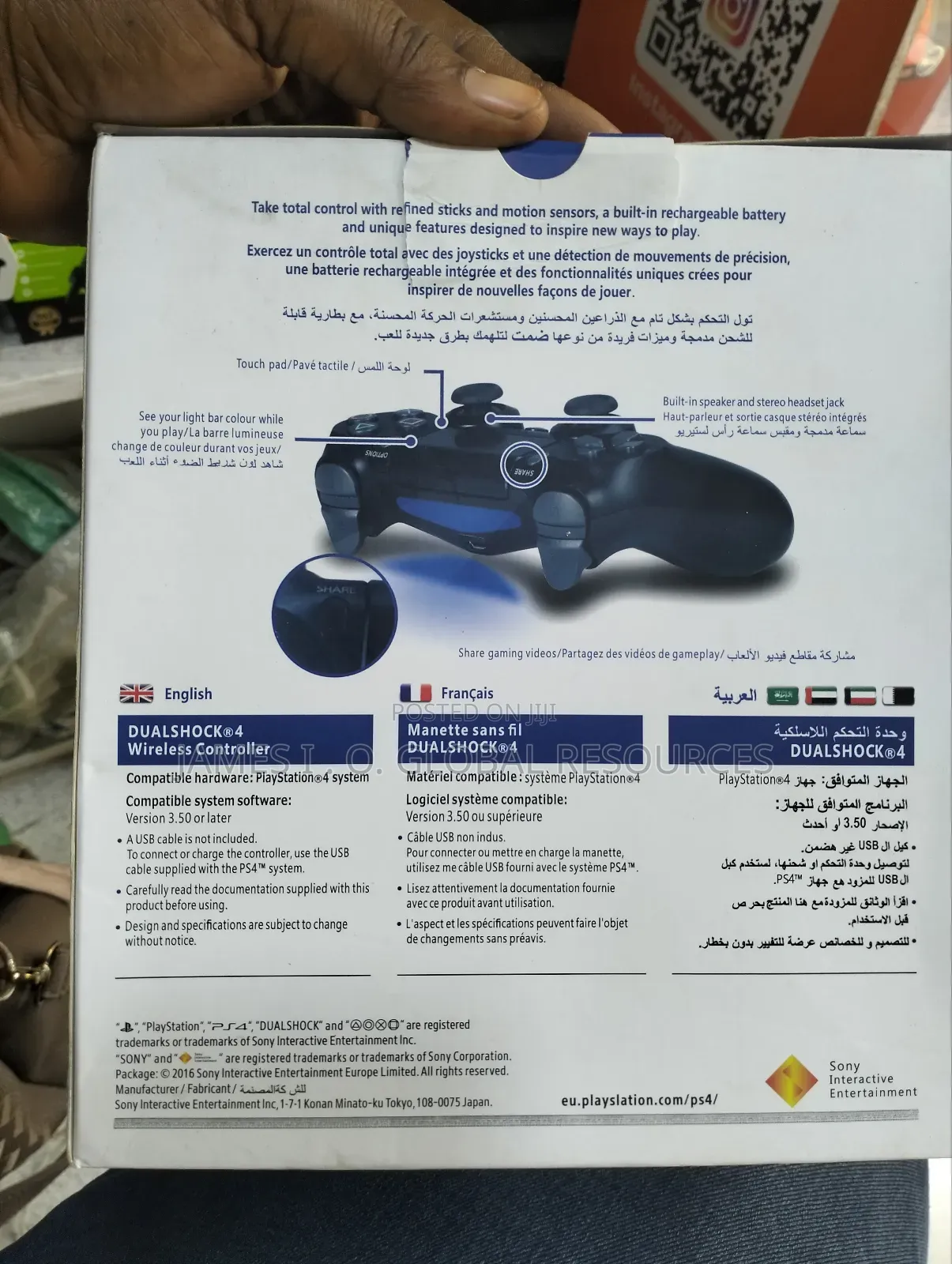 Dualshock 4 Wireless Controller (Ps4)