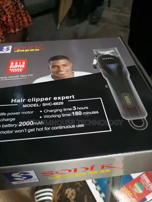 Rechargeable Clipper With Display