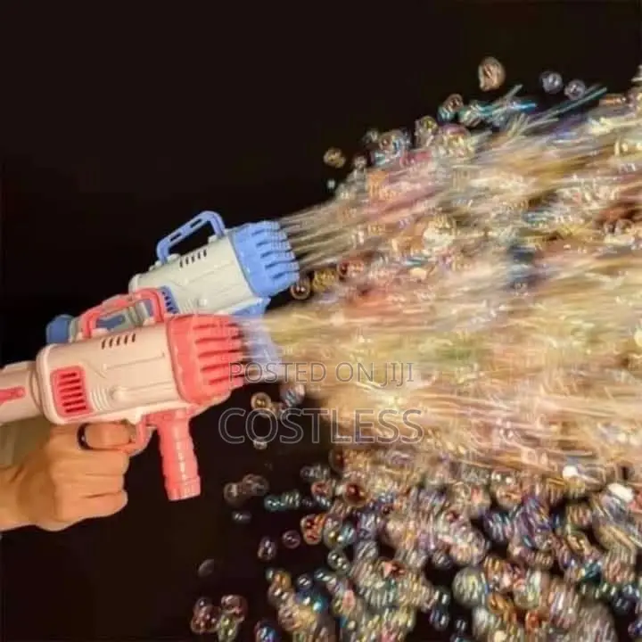 25 Hole Fun Bubble Gun