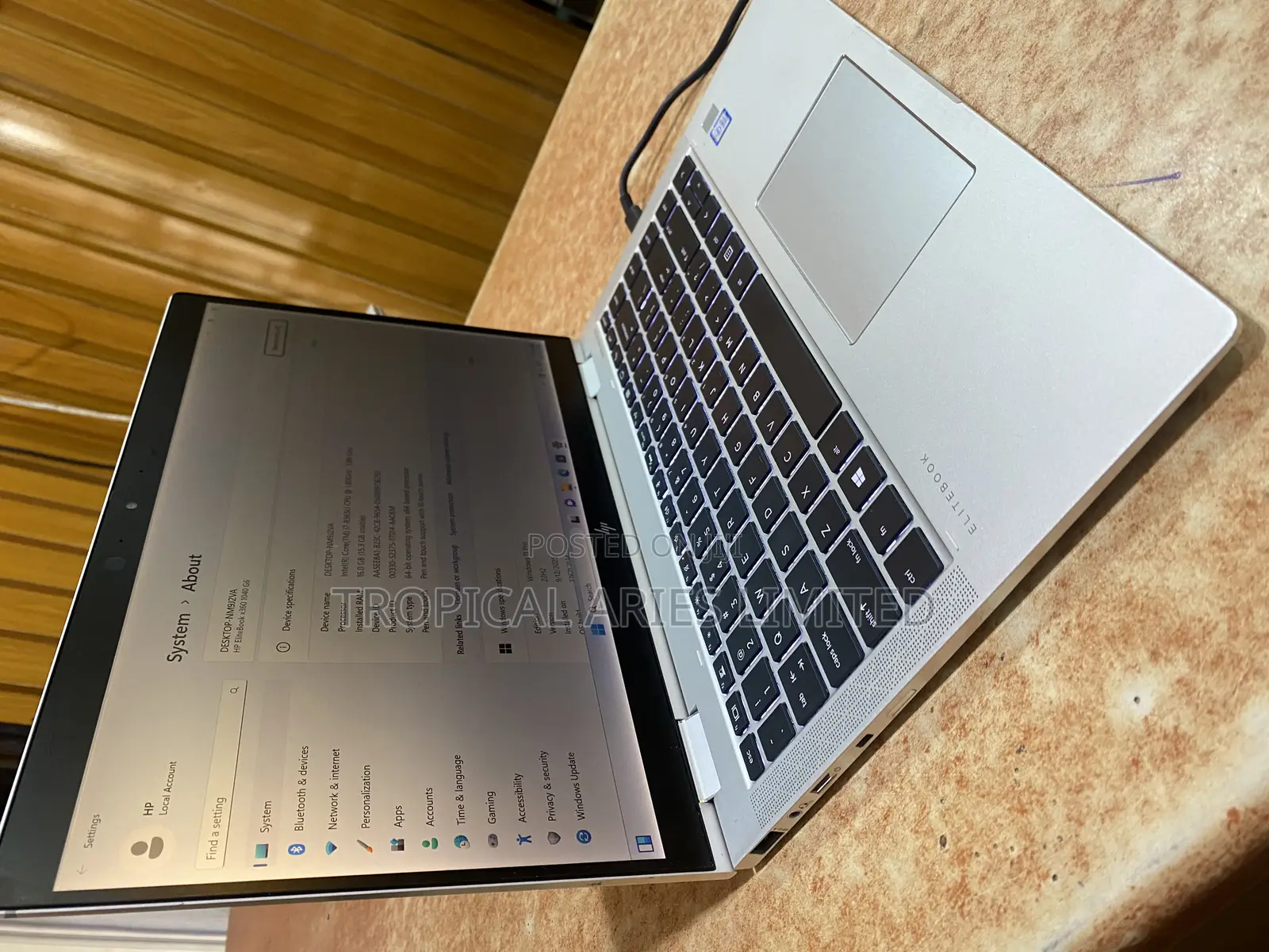 Laptop HP EliteBook 1040 G6 16GB Intel Core i7 SSD 512GB