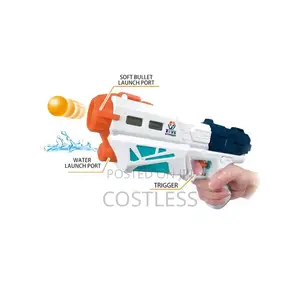 2 in 1 Magic Splash Gun Toy