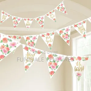 Floral Sweet Baby Banner