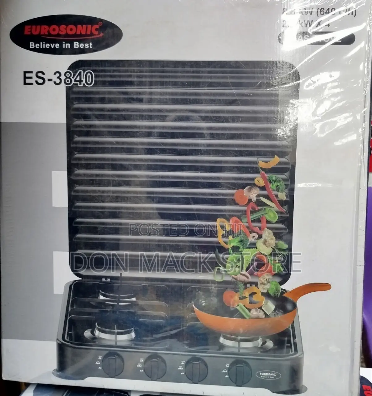 Eurosonic 4 Burner