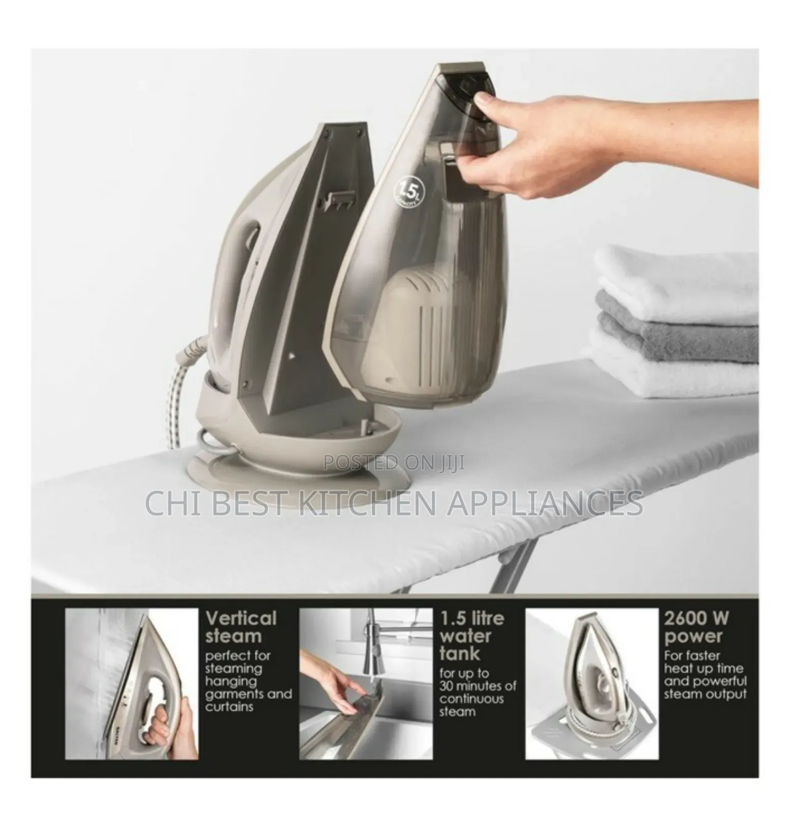 Salter Upright Steam Pro Iron
