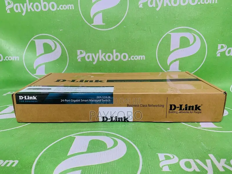 D-Link DGS-1210-28p 24-Port Gigabit Smart Managed Switch