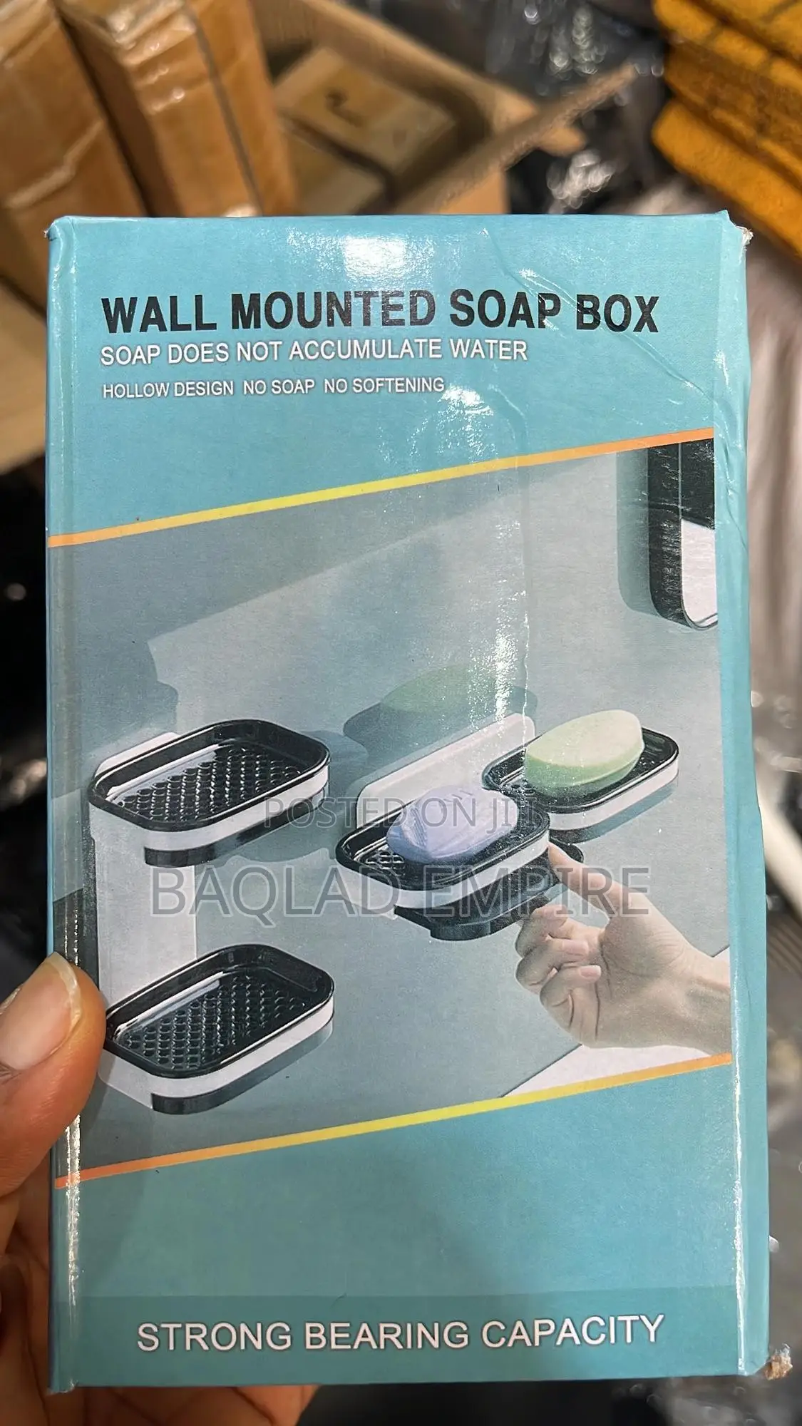 2 Steps Bathroom Soap Box/Rack