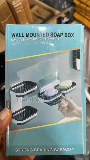 2 Steps Bathroom Soap Box/Rack
