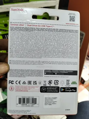 Sandisk Ultra Type C Flash 128gb