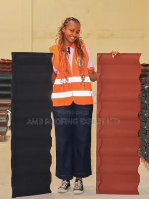 Roofingtiles Stone Coated Roofing 0.55 Thickness 50 Years Guarantee