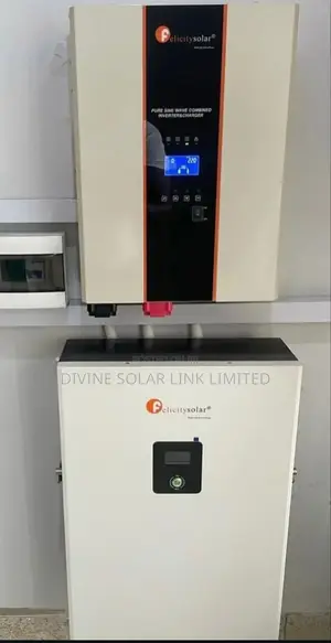 Felicity 5kva And 7.2kwh Lithium Battery Setup With 8piecs Of Panels