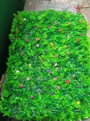 Artifical Flowering Fence Plant