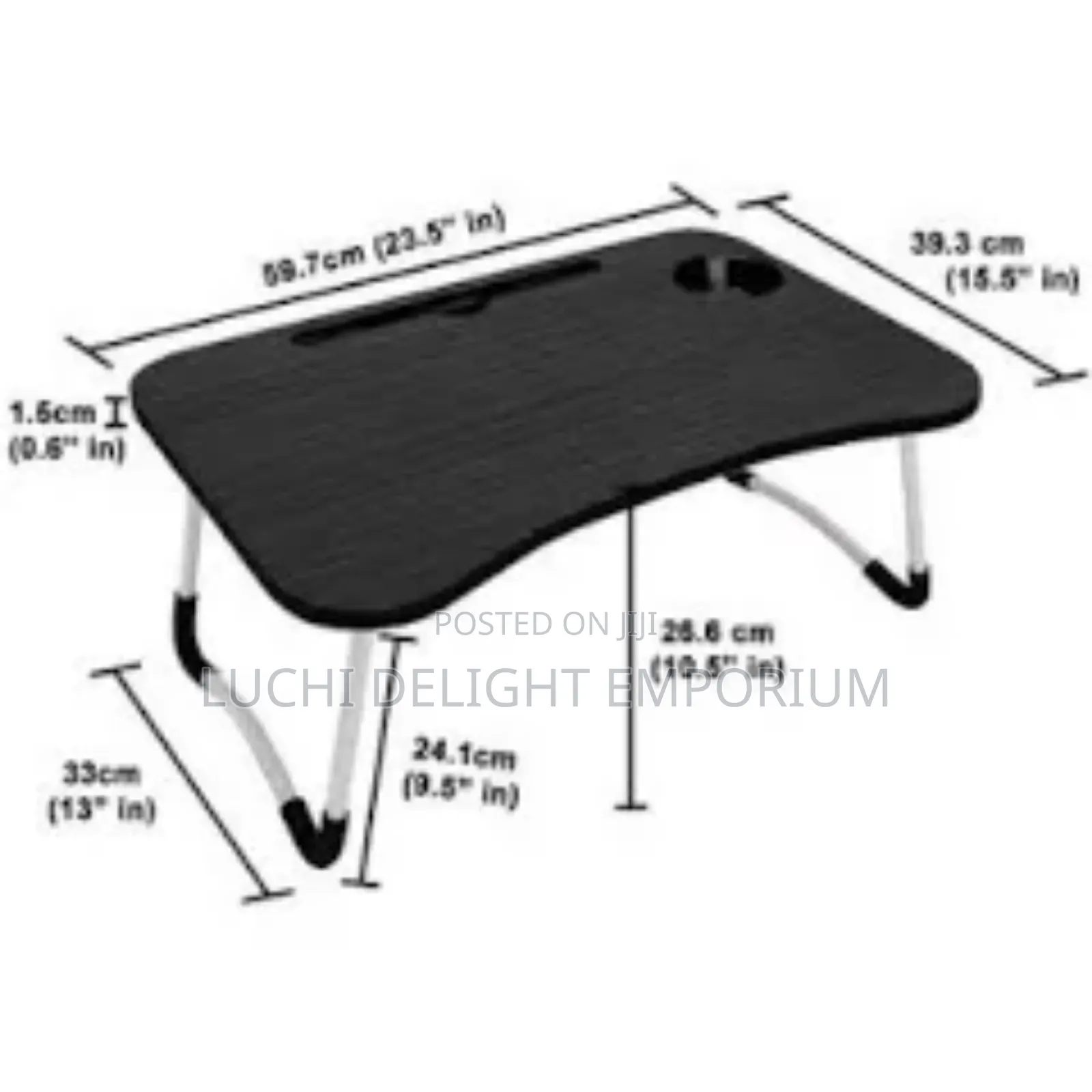 Foldable Laptop and Reading Table 55cmx35cm-
