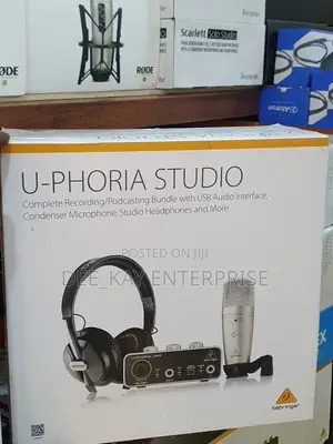 Behringer U-Phoria Studio Pro Complete Recording Bundle