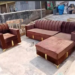 Brown L Shaped Is Available to Pick