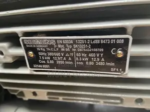 7.5kw Siemens Blower