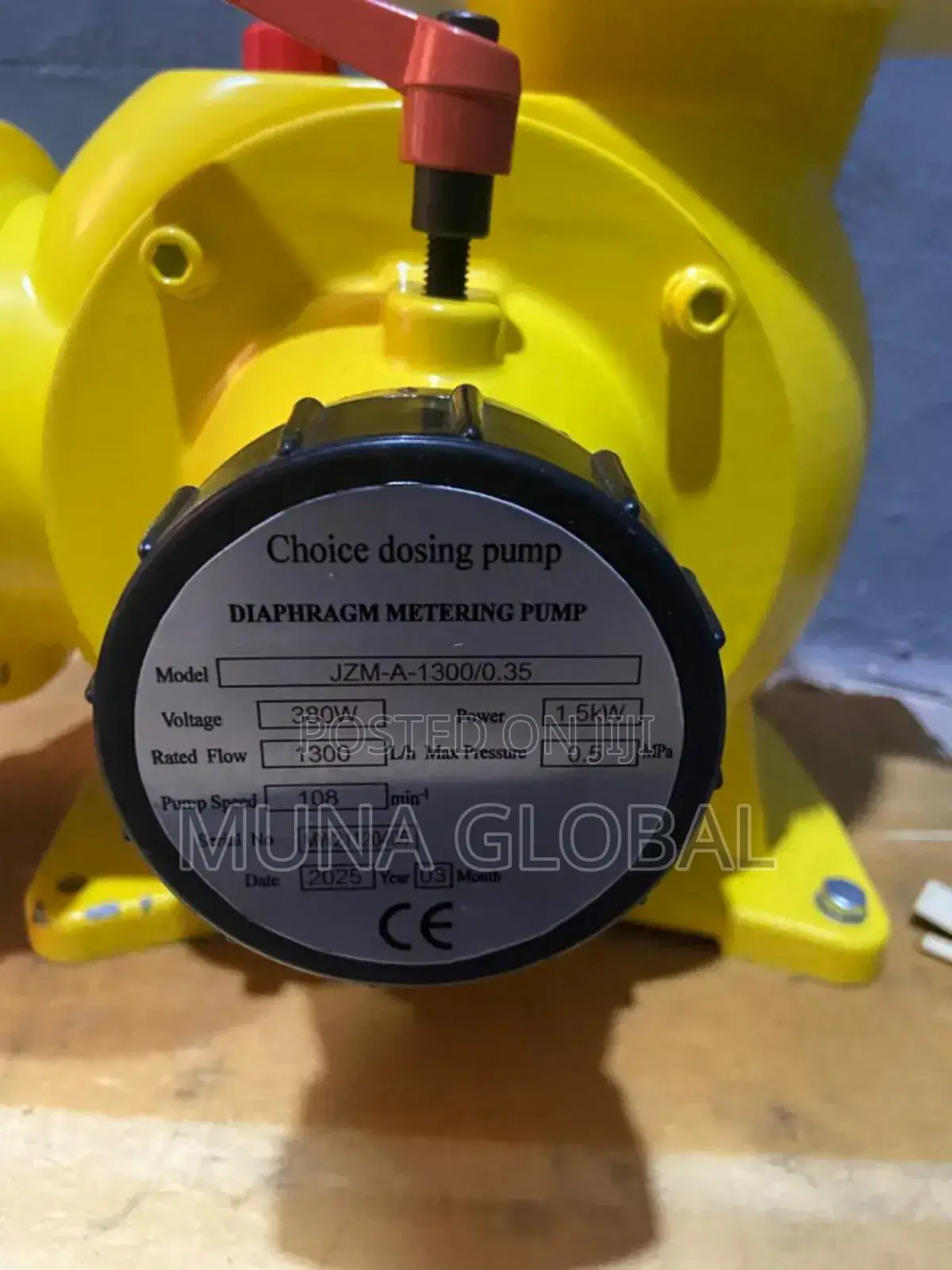1.1kw Diaphragm Metering Pump