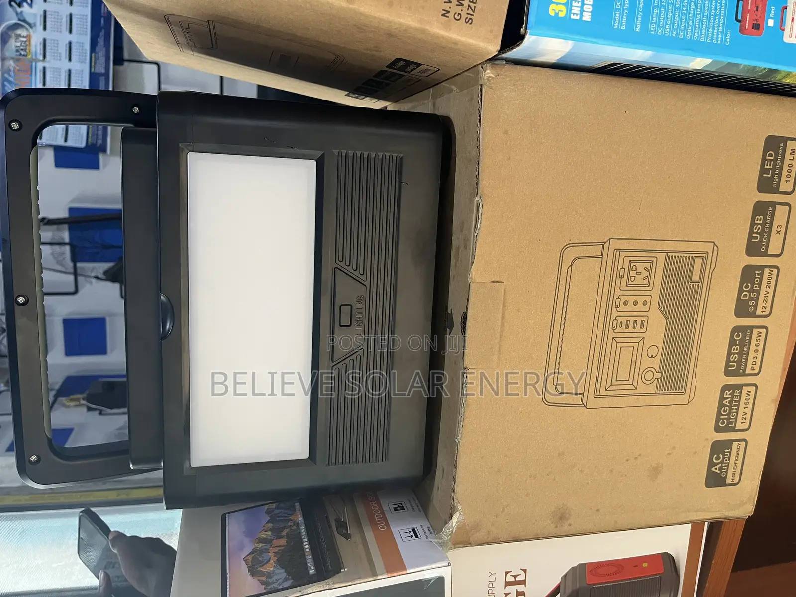 1000w Solar Generator Energy With Solar Panel