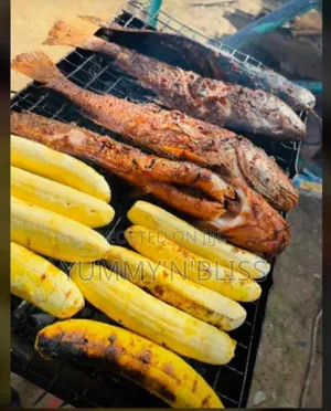 Grilled Fish and Bole