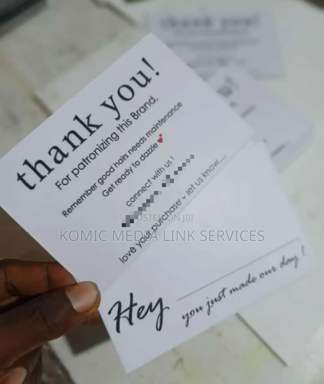 Thank You Card