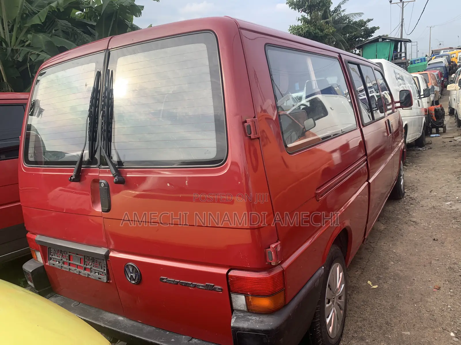 Volkswagen Transporter 2003 Red