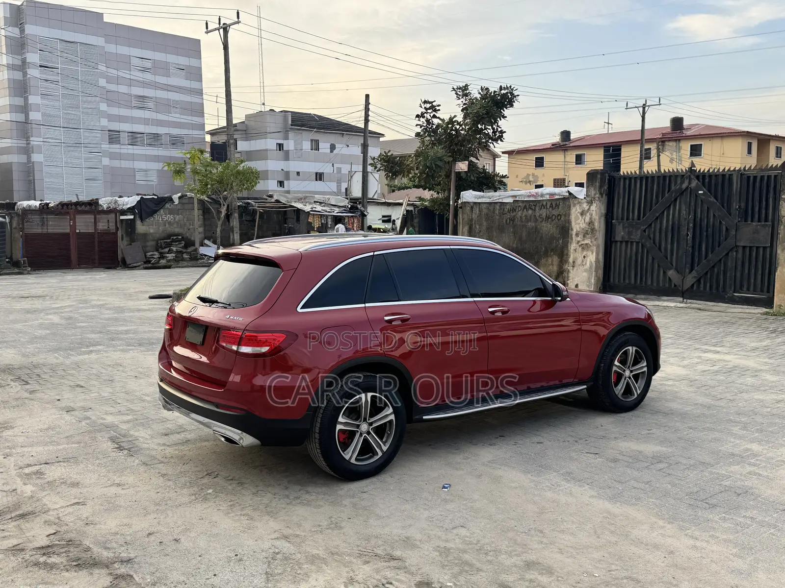 Mercedes-Benz GLC-Class 2017 Red