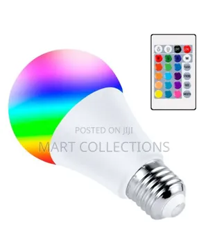 Led RGB Smart Bulb With Remote – Energy Efficient Colour Lightning