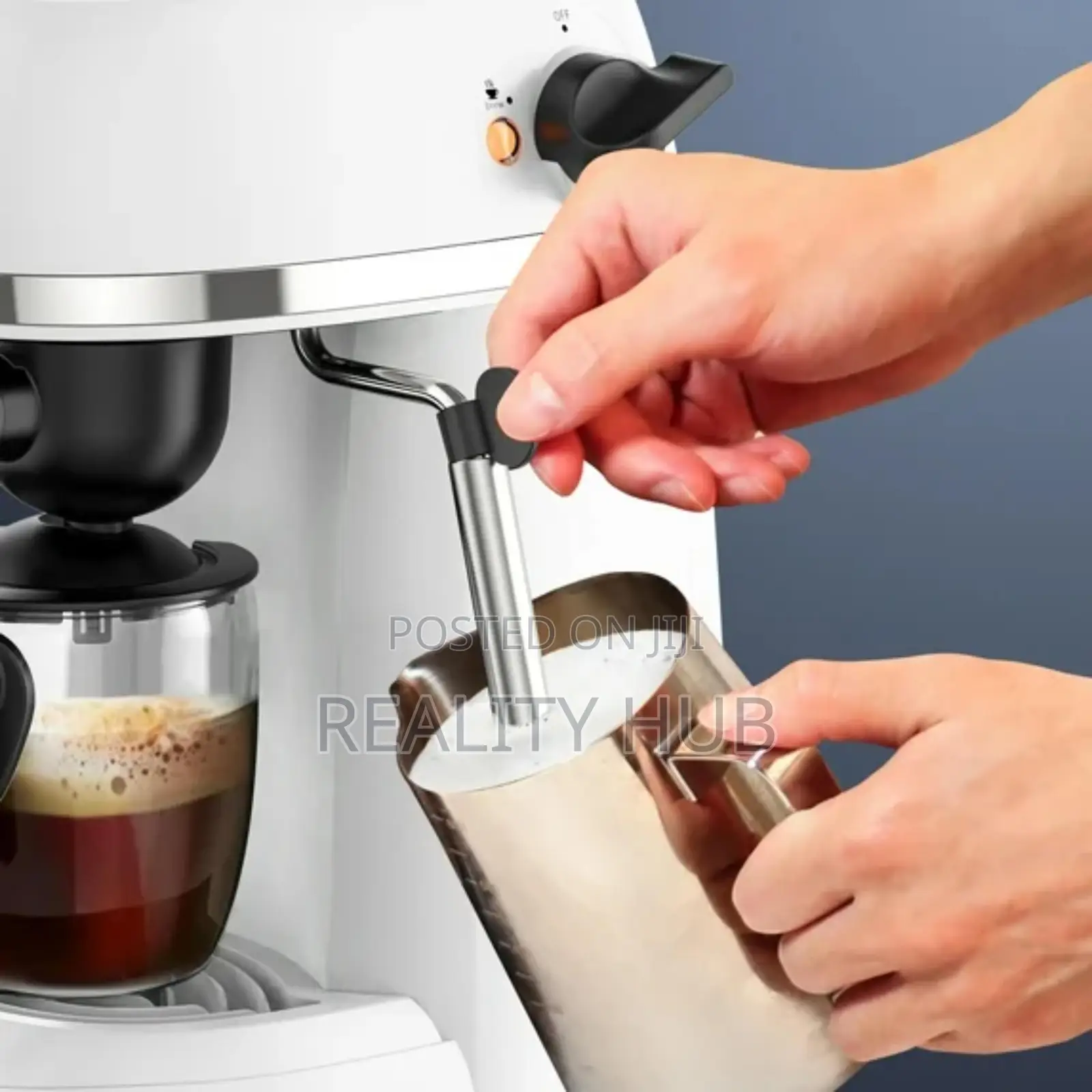 Sowtech Espresso Machine Coffee Maker Cappuccino Latte Machine White