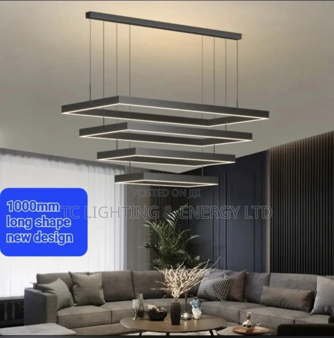 Size 1000 4 Step Led Chandelier
