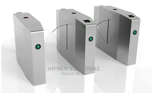 Automatic Flap Barrier Gate Optical Turnstiles System