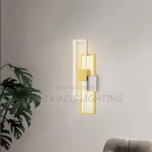 Modern Simple Long Square Bedside Wall Lamp Corridor Porch Wall Lamp