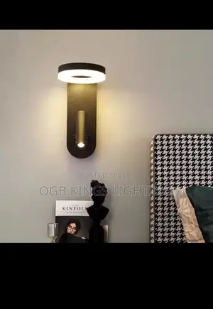 Bedroom Bedside Wall Lamp With Switch, Rotatable Spotlight, Modern,