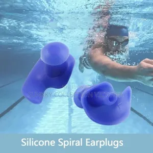 1 Pair Waterproof Earplugs Silicone Swimming Accessories