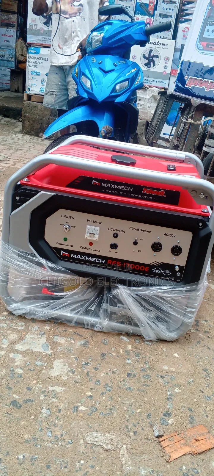 Maxmech Generator 17kva Copper Coil