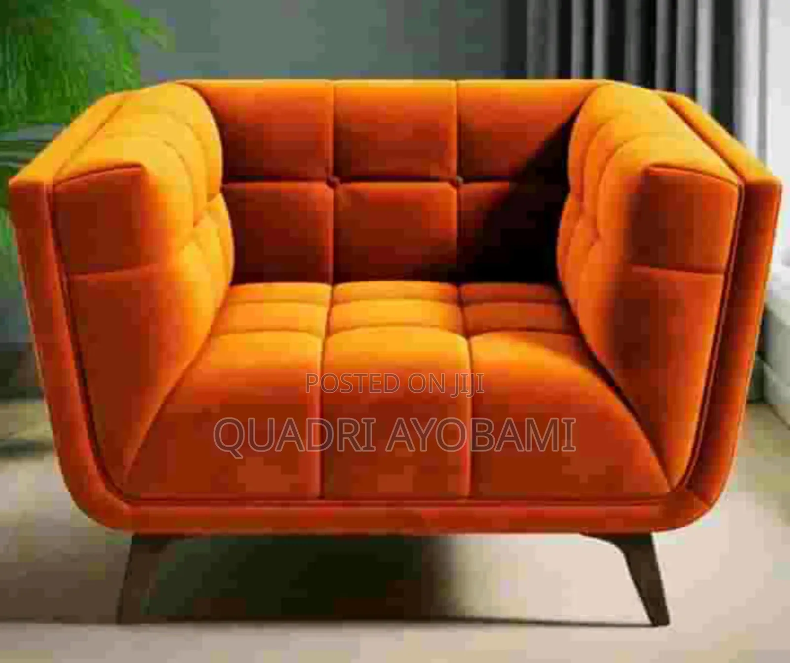 Single Sitter Quality Materials Sofa