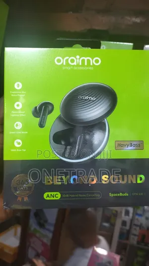 Oraimo Spacebuds Otw-630 Hybrid Anc True Wireless Earbuds.