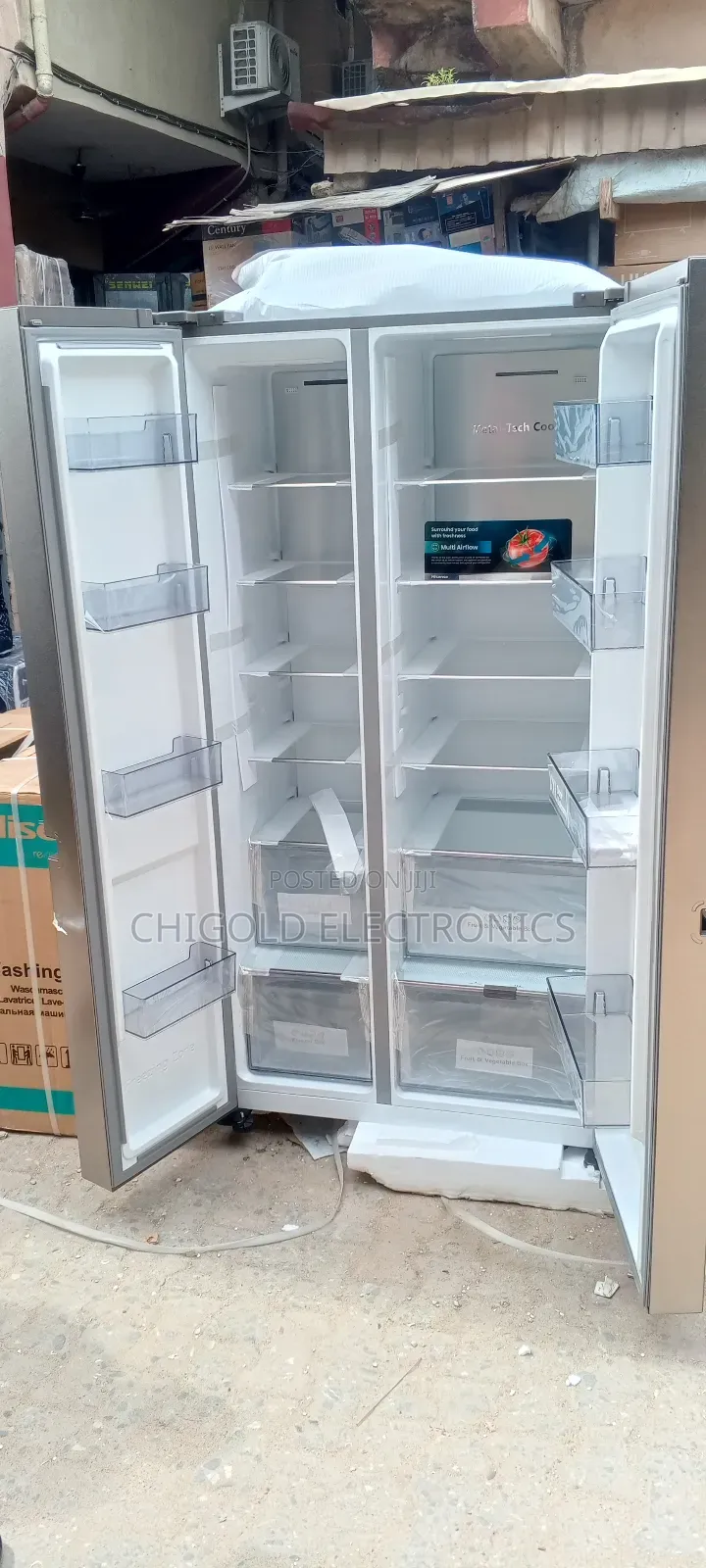 Hisense Side by Side Refrigerator