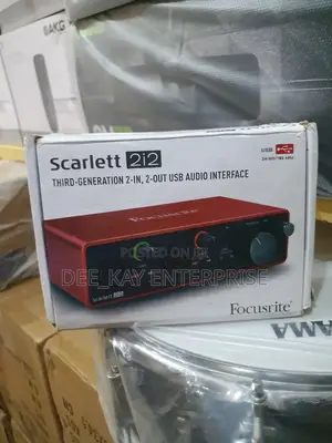 Focusrite Scarlett 2i2 3rd Gen
