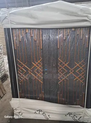 German Copper 5 by 7ft Gold Design