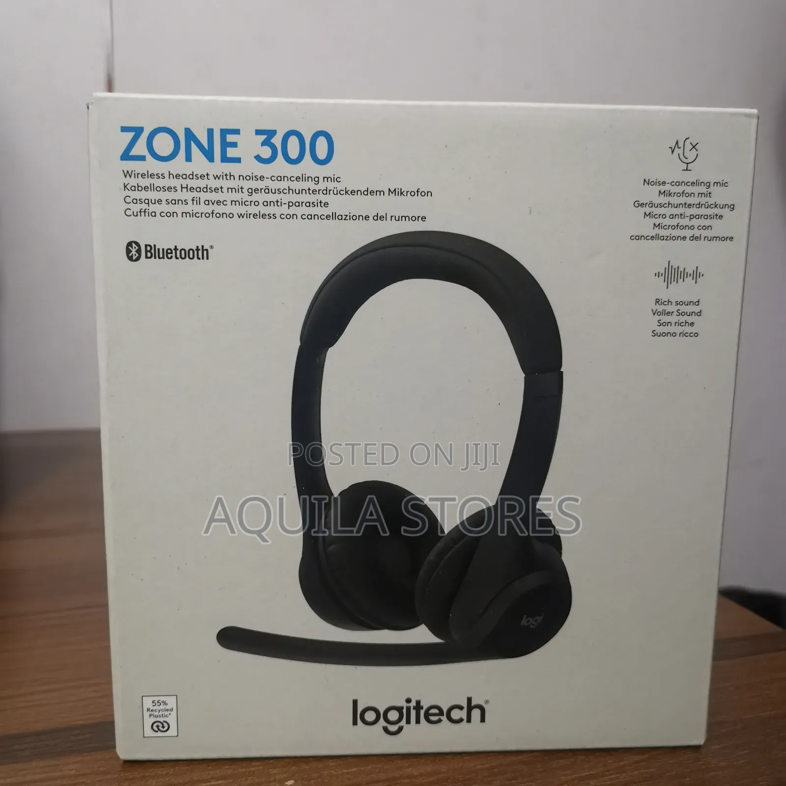 Logitech Zone 300 Wireless Bluetooth Headset