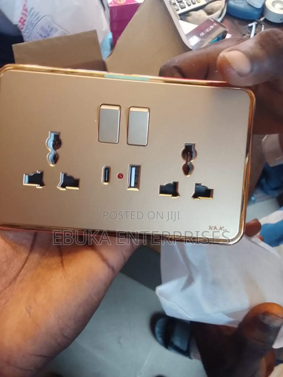 Socket Two Gang