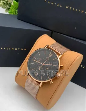 Daniel Wellington Chronograph Mesh Strap Watch