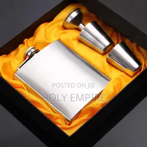 8oz Stainless Steel With Hip Flask Alcohol Whiskey Hip Flask Screw Cap