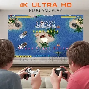 Gaming and Video Mini Projector Combo, Portable Gaming With Full