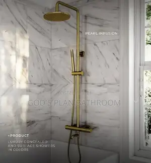 Gold Executive Standing Shower