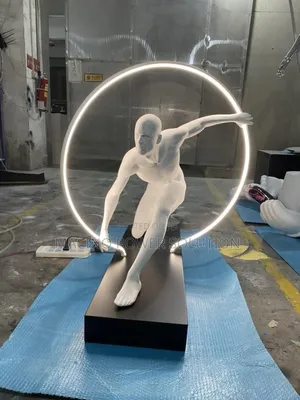 Fibre Glass Lighting Sculpture