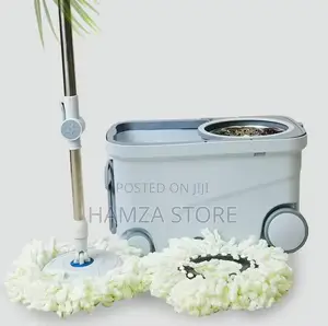 Double Tyre Quality Spin Mop 2 Thick Wool
