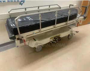 Uk Used Arjo Huntleigh Lifeguard 55 Patient Trolley With Mattress
