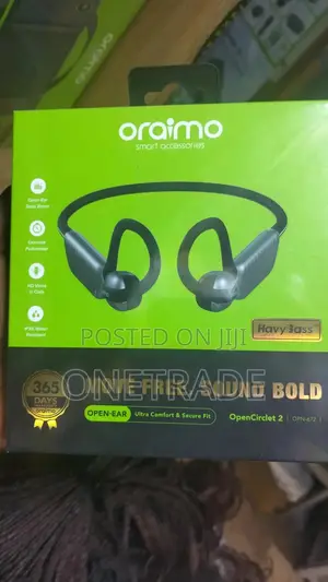 Oraimo Opencirclet 2 – Ipx5 Waterproof Open-ear Wireless Headphones
