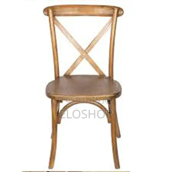 Brown Crossback Chairs for Rent