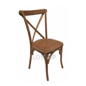 Brown Crossback Chairs for Rent